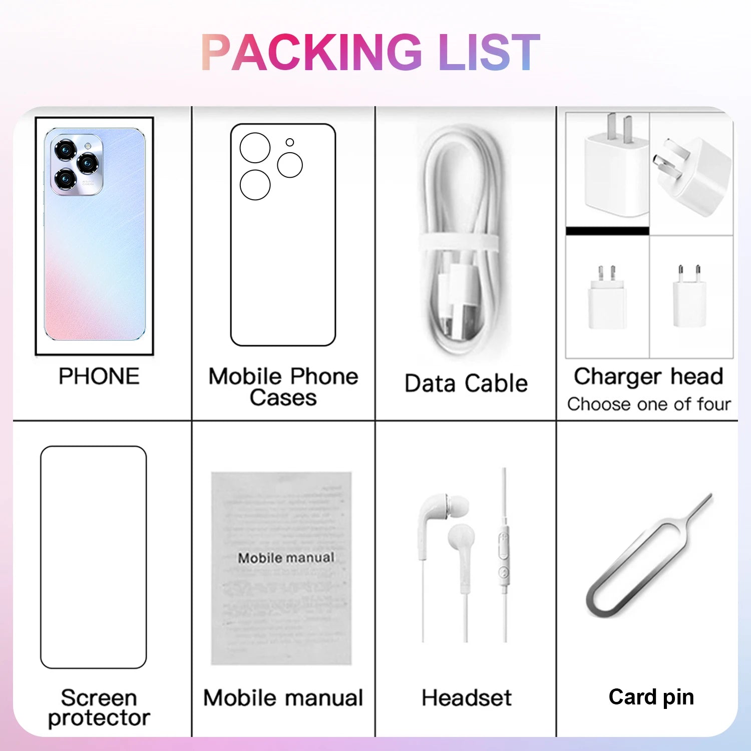 HOT 40 Pro smartphone 6.8 HD Android Mobile