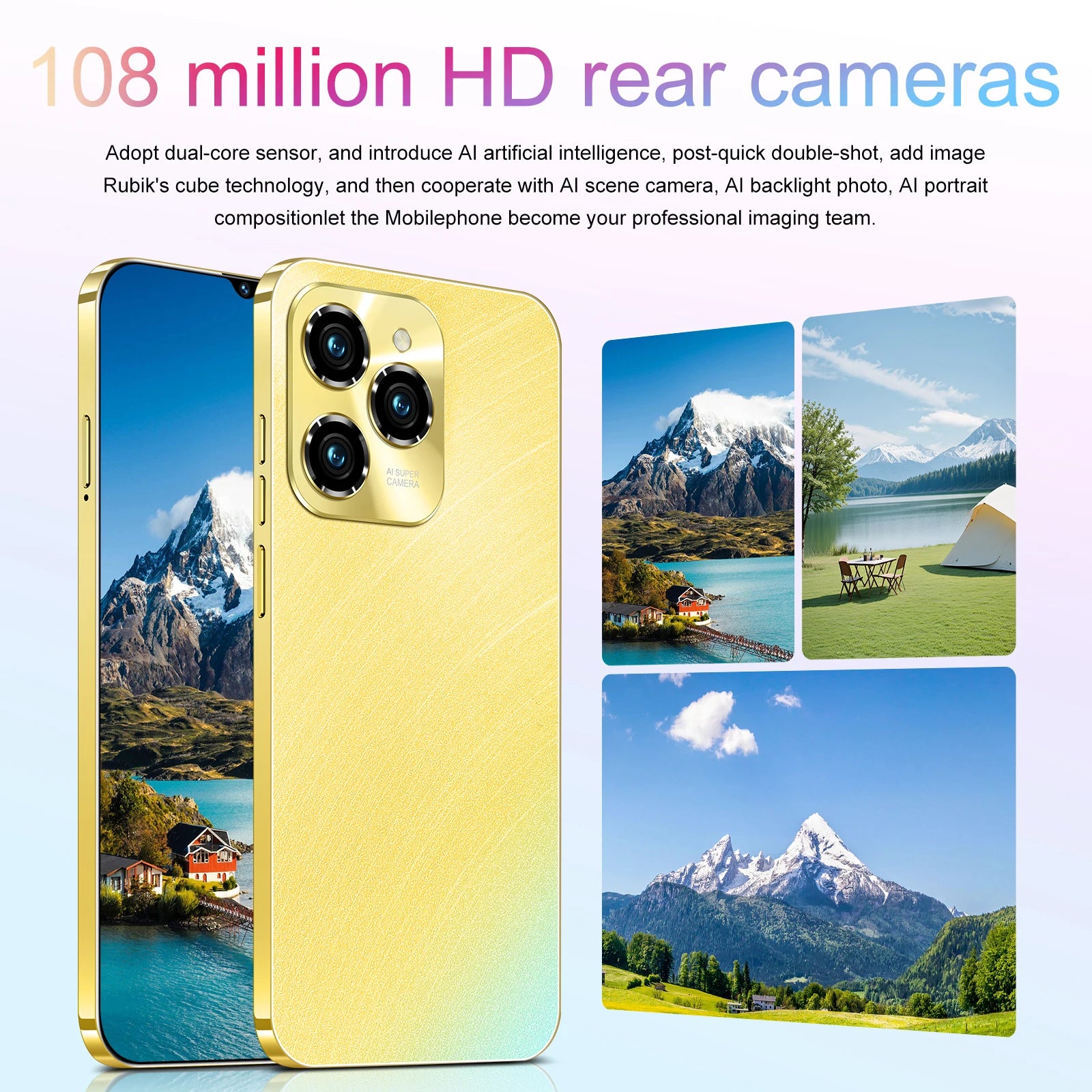 HOT 40 Pro smartphone 6.8 HD Android Mobile