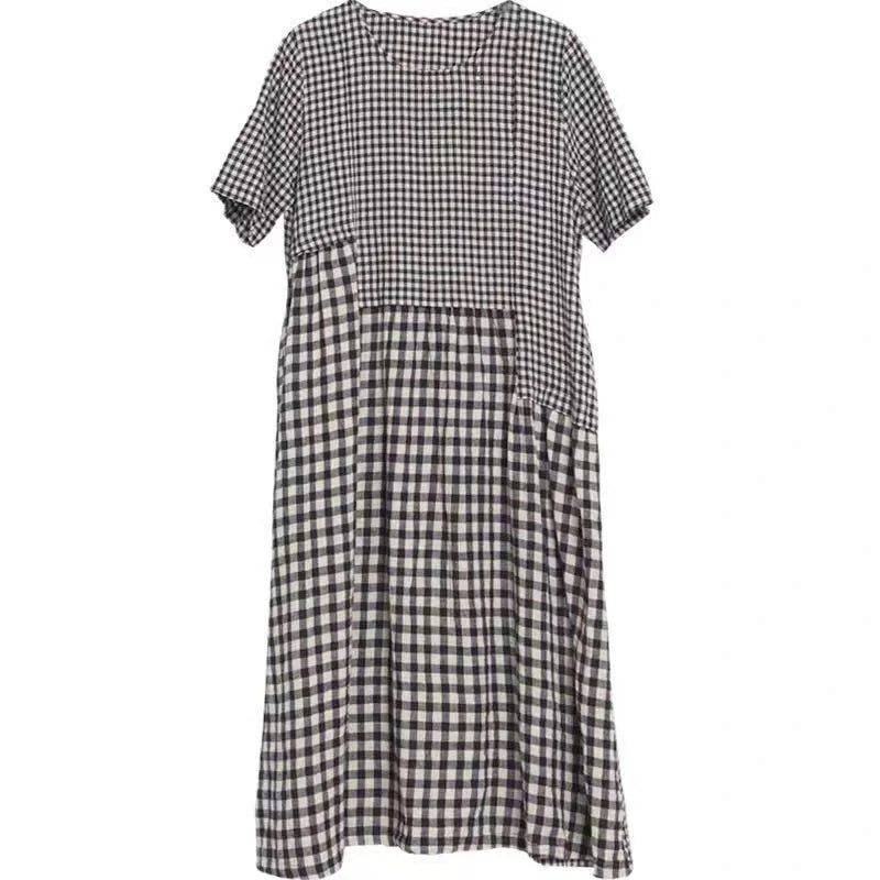 Short Sleeve Loose Summer Dress