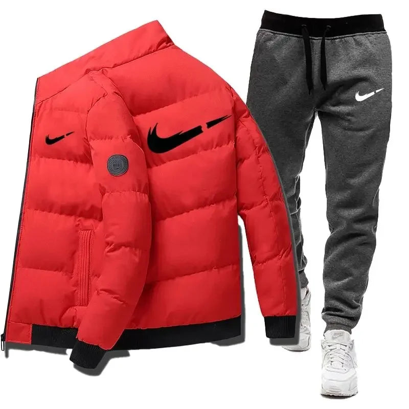 Winter Casual Men's Sports Set Set Letter Printed Fashion