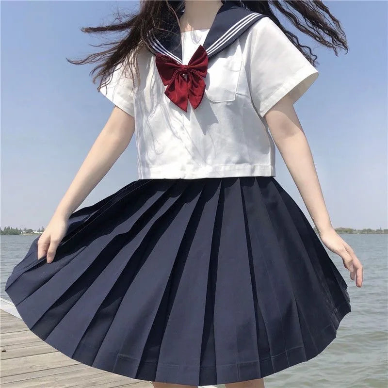Japanese School Uniform Girl Jk Suit Sexy Spring
