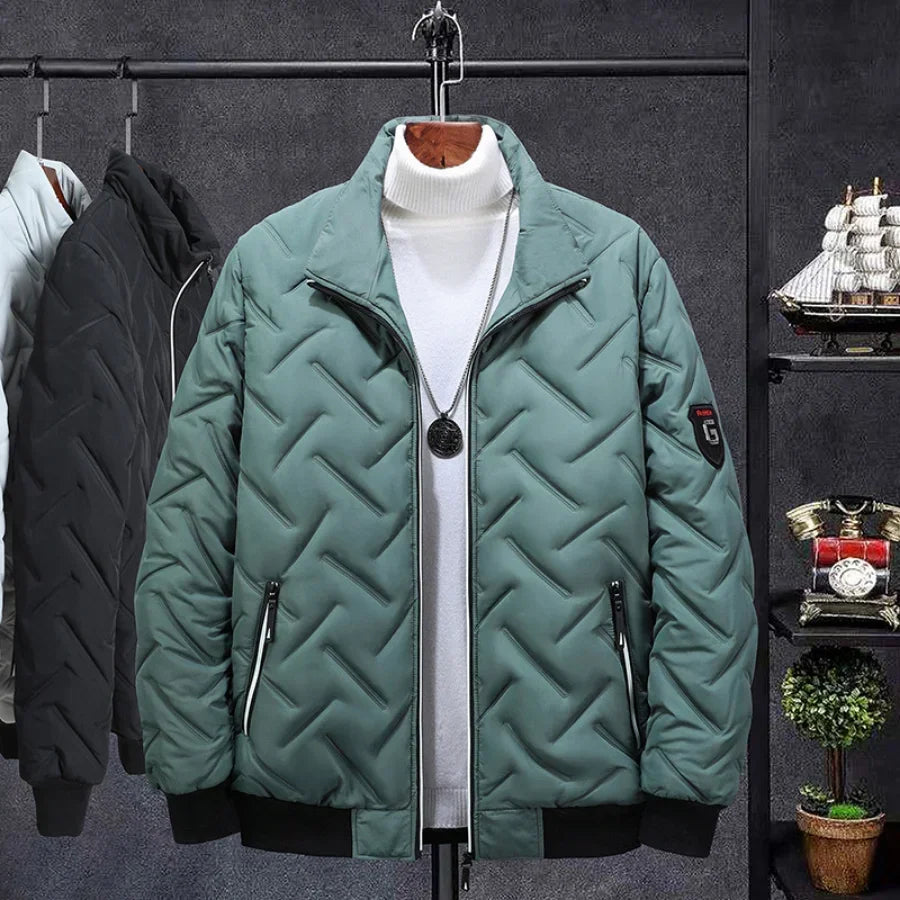 Winter Jacket Men Cotton Padded Jacket Korean Fashion