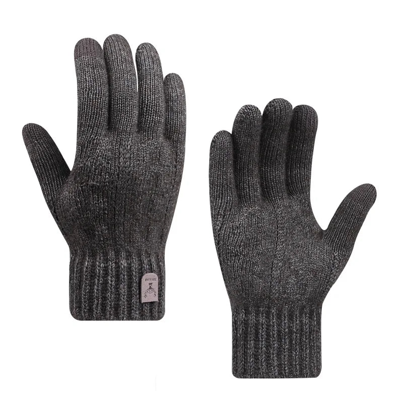 men's warm gloves winter touch screen