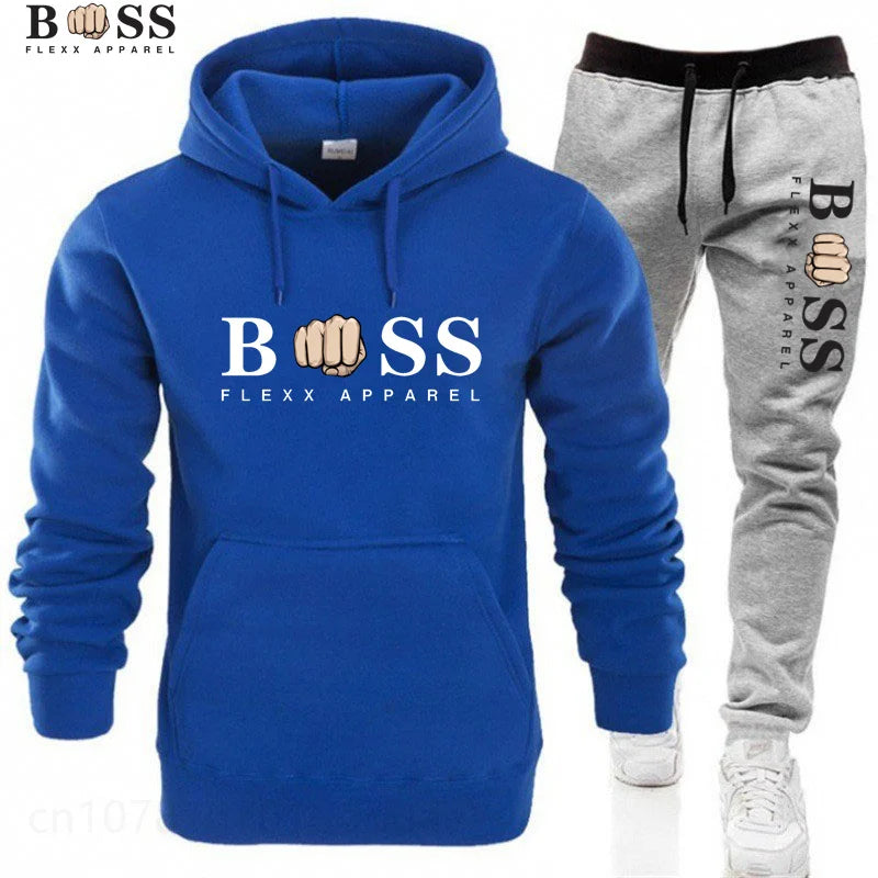 New Autumn Winter Men Women Tracksuit Hoodies + Pants