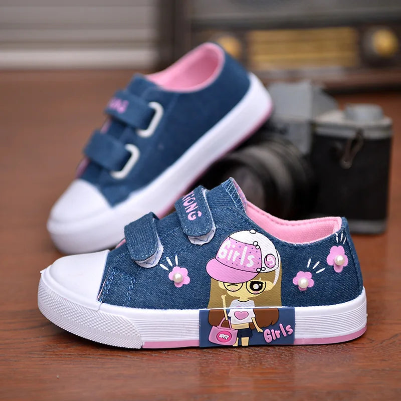 Children's Canvas Shoes Soft Bottom