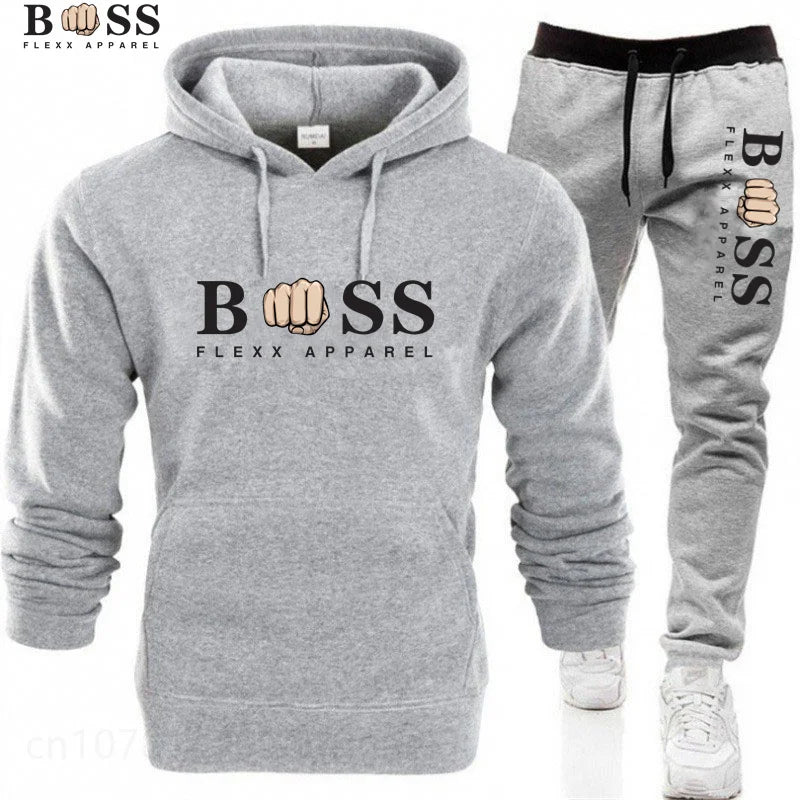 New Autumn Winter Men Women Tracksuit Hoodies + Pants