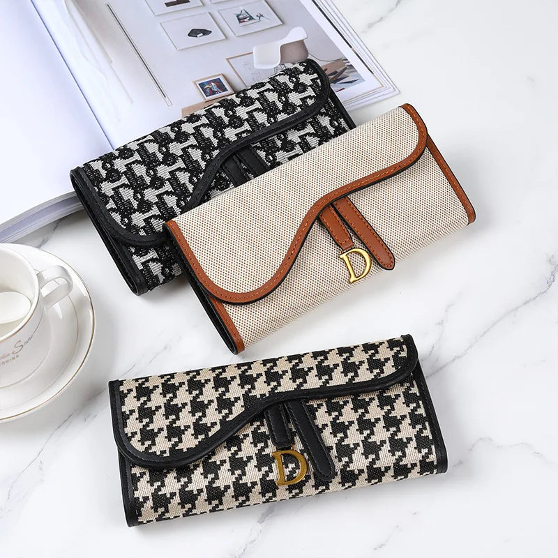 Fashion Luxury Long Wallet Purse Multi-functional