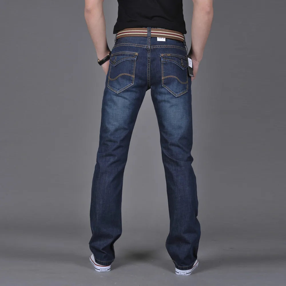 Men's Denim Jeans Pants Casual Hip Hop Streetwear