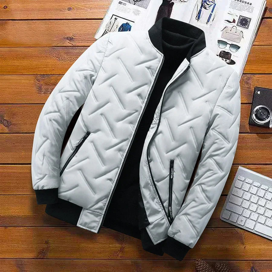 Winter Jacket Men Cotton Padded Jacket Korean Fashion