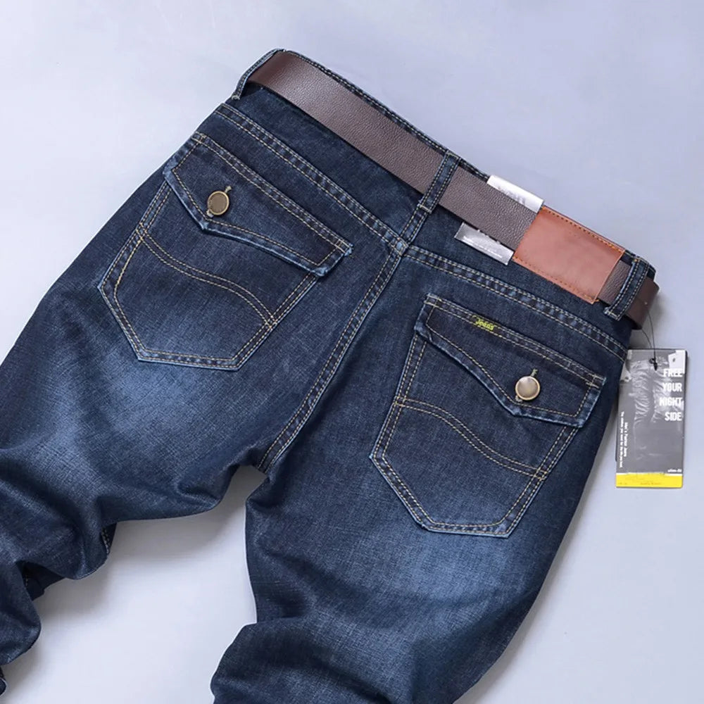 Men's Denim Jeans Pants Casual Hip Hop Streetwear