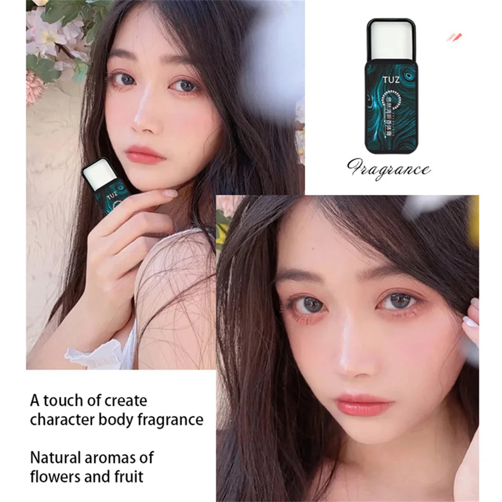 TUZ Men Solid Perfume Ladies' Balm Natural Fresh Fragrance