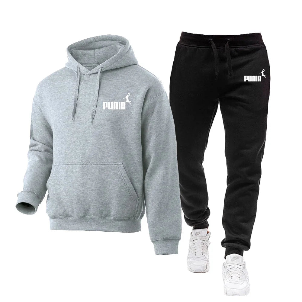 Sweater Male Set Sport Pants Men's Tracksuit Women Sports