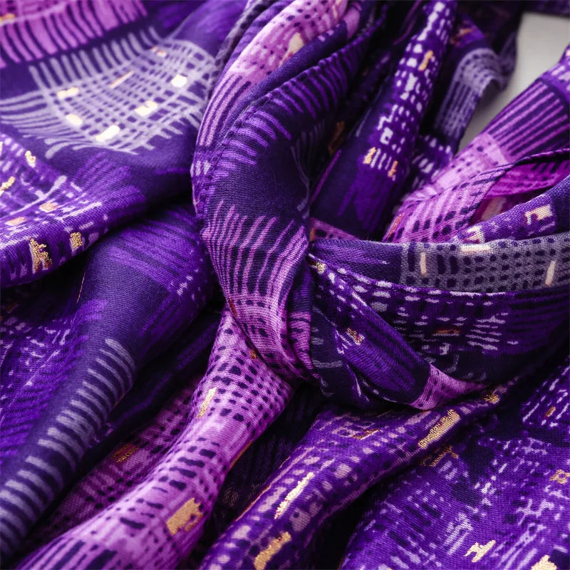 Winter Viscose Scarves Women