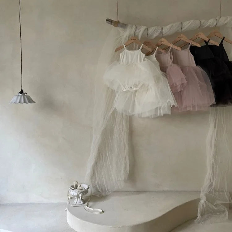 Baby Girl Summer Sleeveless Dress Kids Casual