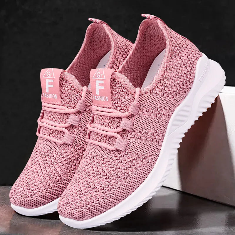 Women Air Mesh Breathable Walking Sneakers