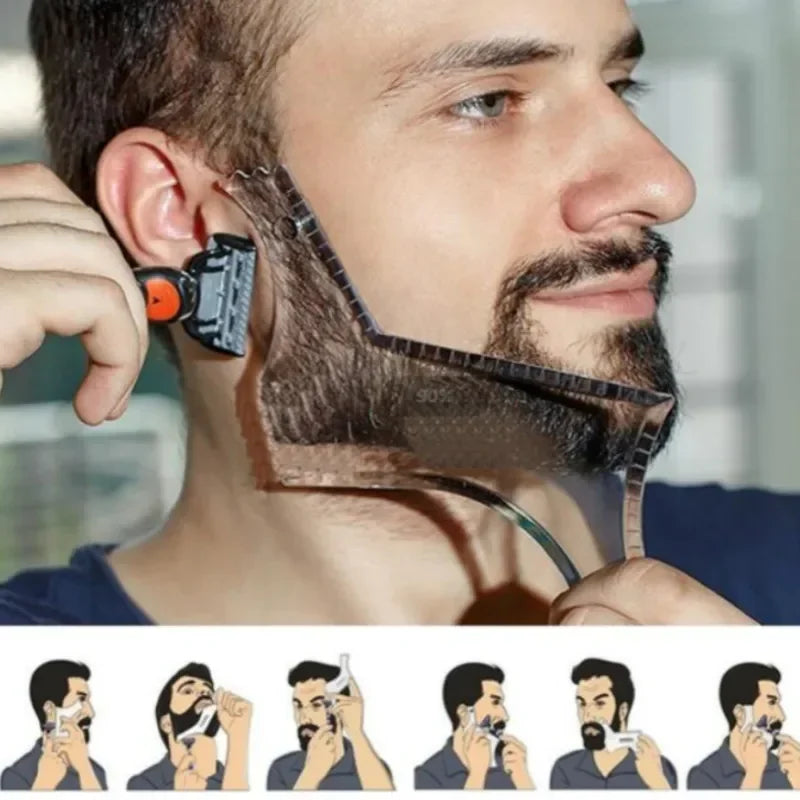 Men Beard Template StylingTool Shaving Hair Removal