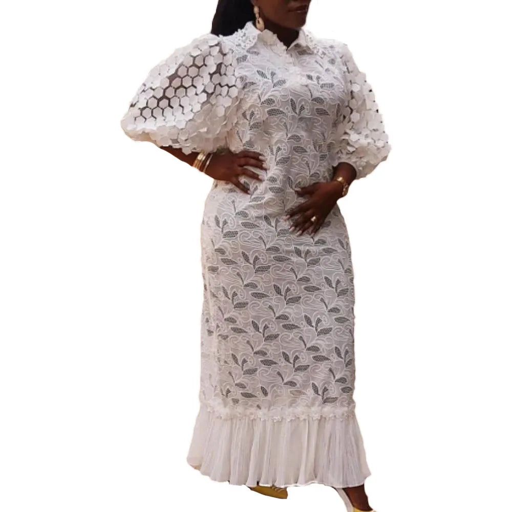 Elegant African Dresses Plus Size for Women New Sexy Dashiki
