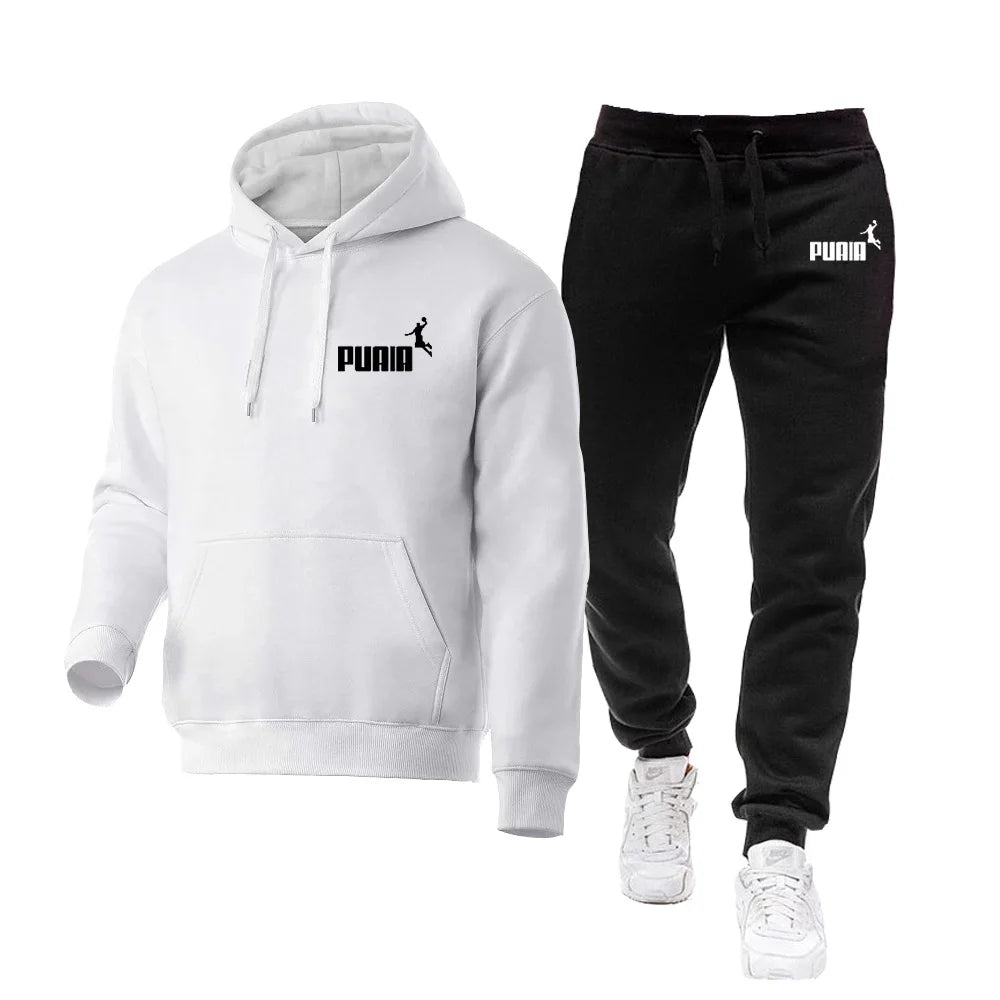 Sweater Male Set Sport Pants Men's Tracksuit Women Sports