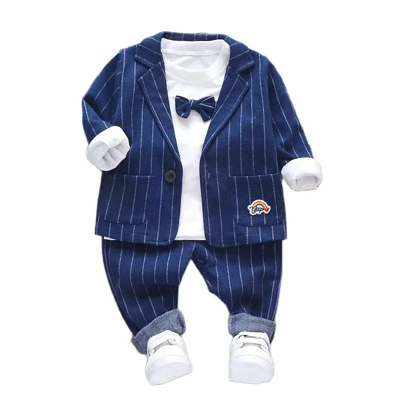 Fashion Children Gentleman Stripe Dress