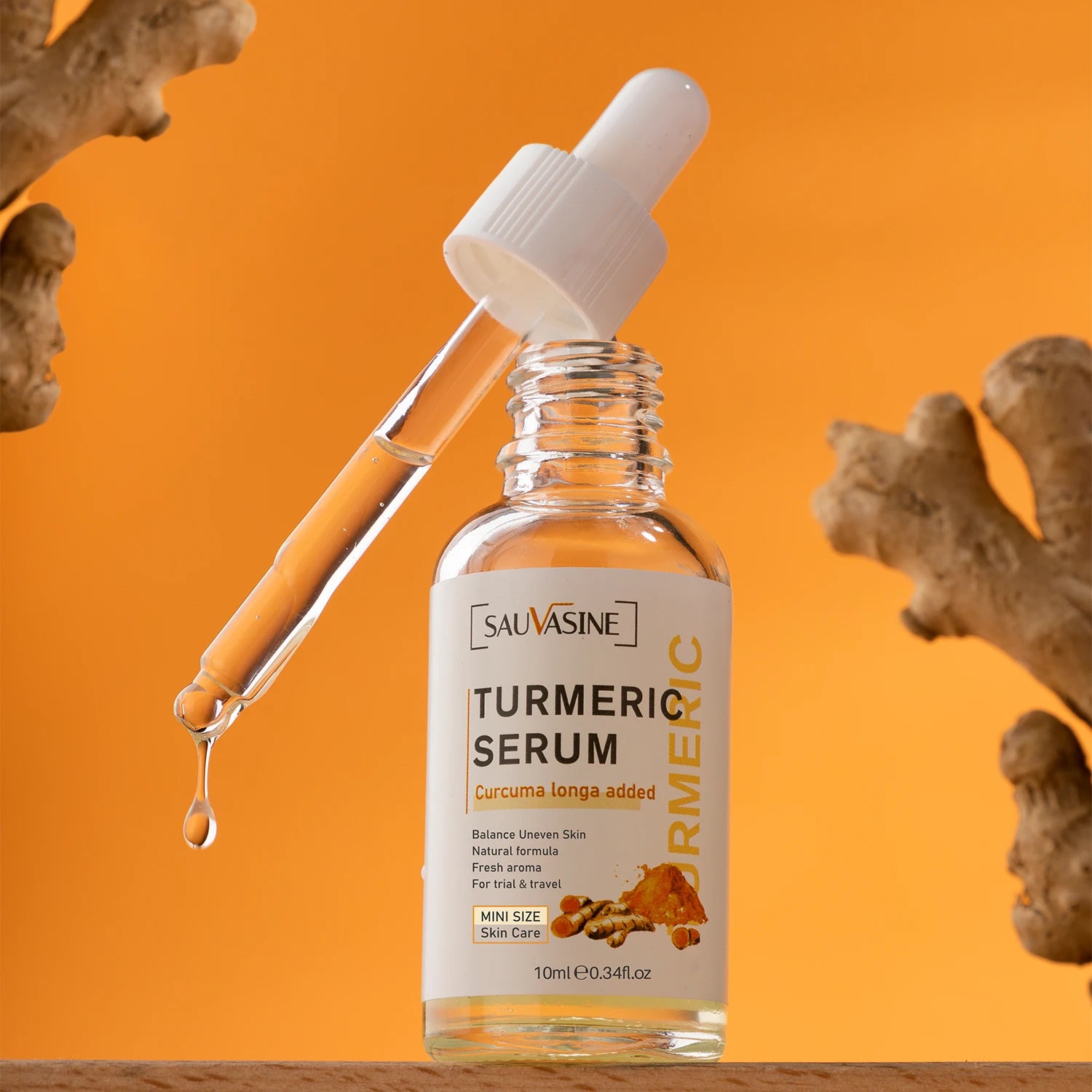 Turmeric Serum Freckle Whitening Fade Dark Spots Removal