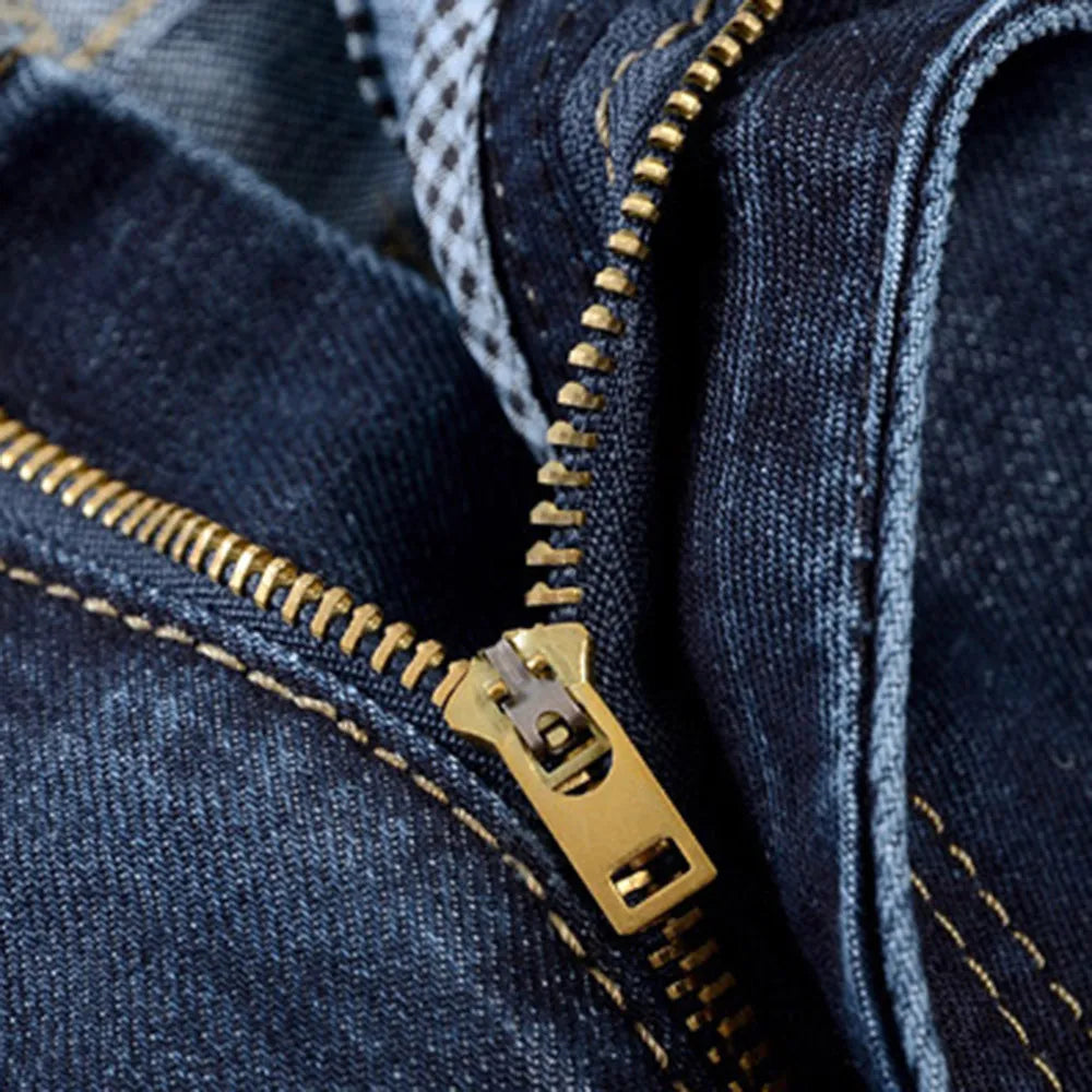 Men's Denim Jeans Pants Casual Hip Hop Streetwear