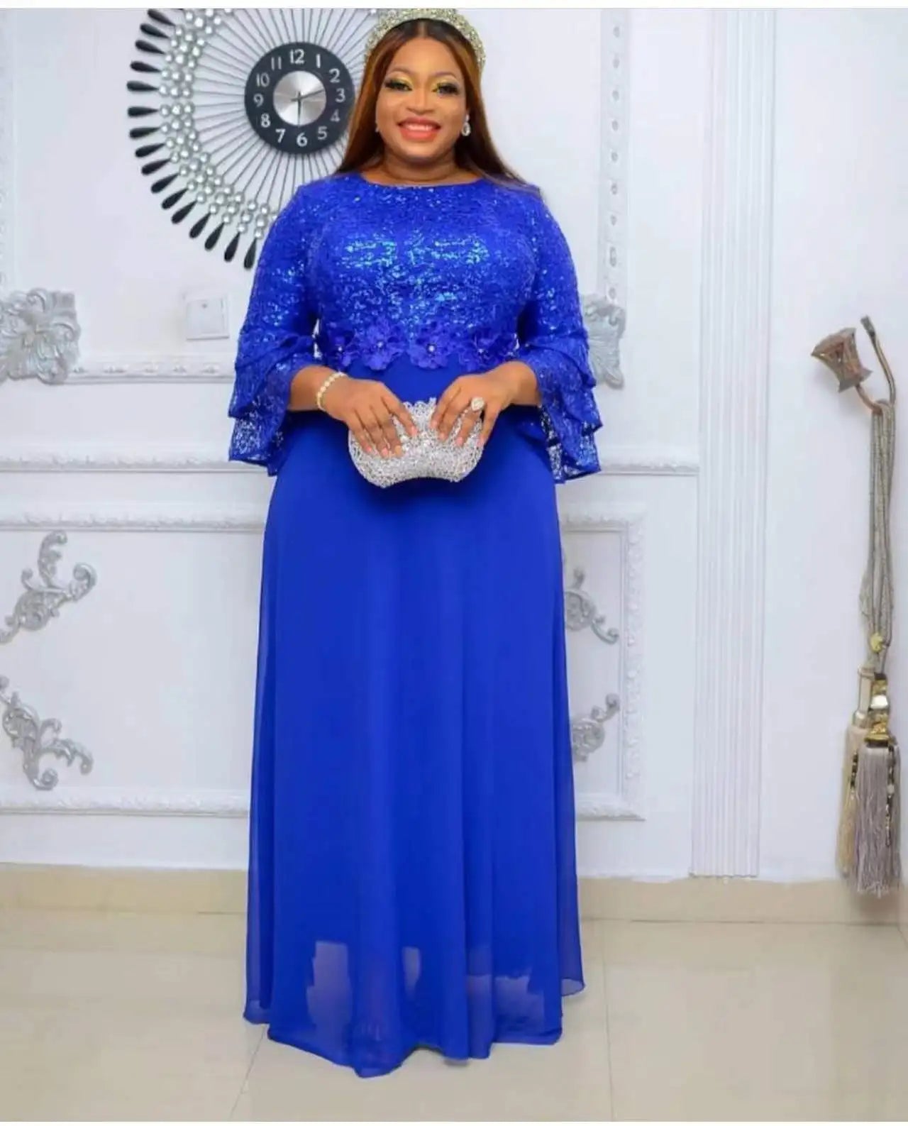 Plus Size African Party Dresses for Women Fashion Dashiki