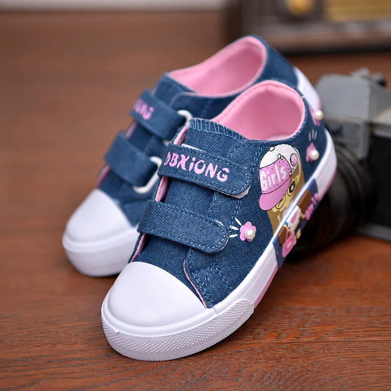 Children's Canvas Shoes Soft Bottom