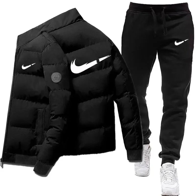 Winter Casual Men's Sports Set Set Letter Printed Fashion