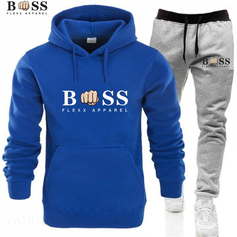 New Autumn Winter Men Women Tracksuit Hoodies + Pants