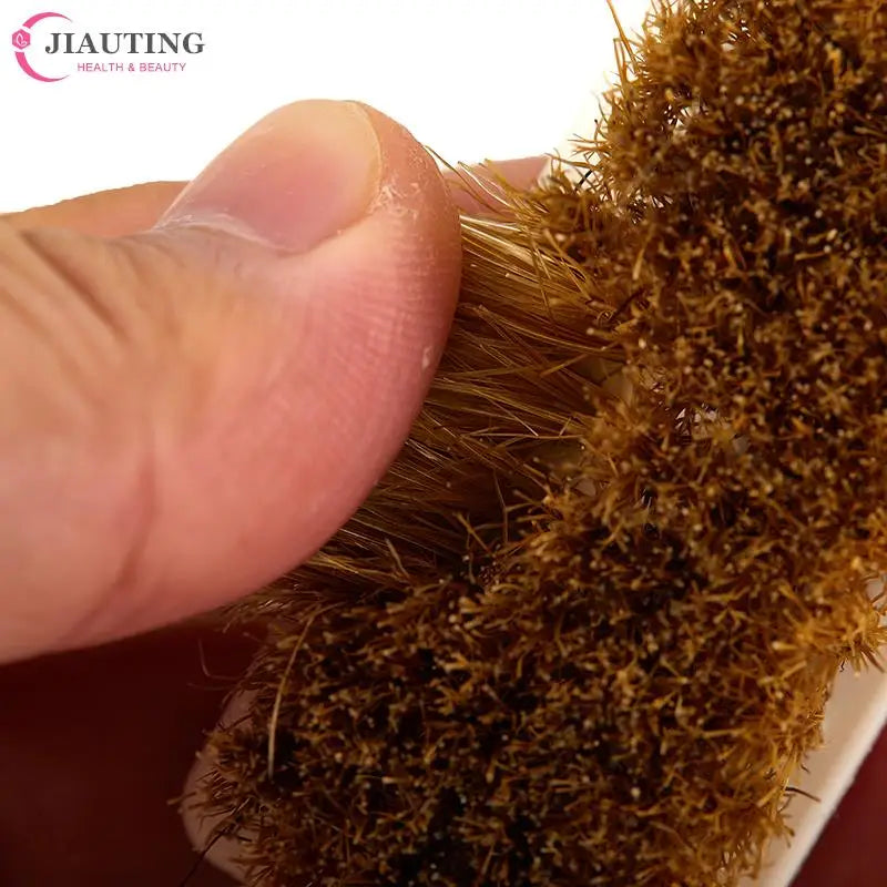 1PC Mini Boar Bristle Men's Shaving Brush