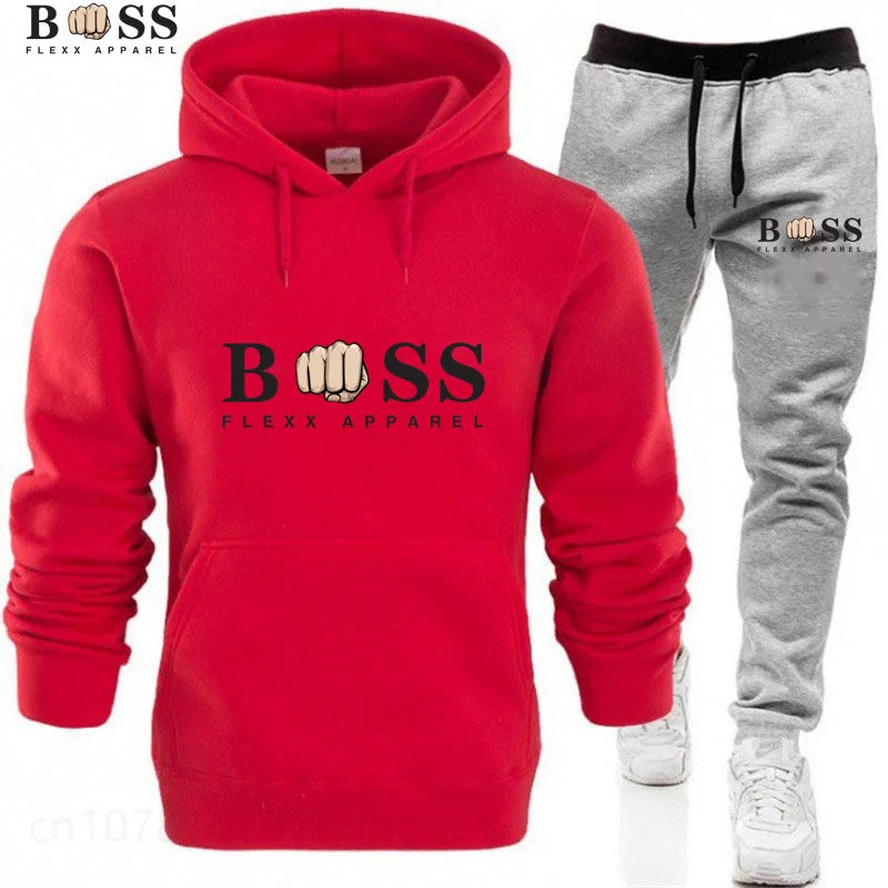 New Autumn Winter Men Women Tracksuit Hoodies + Pants