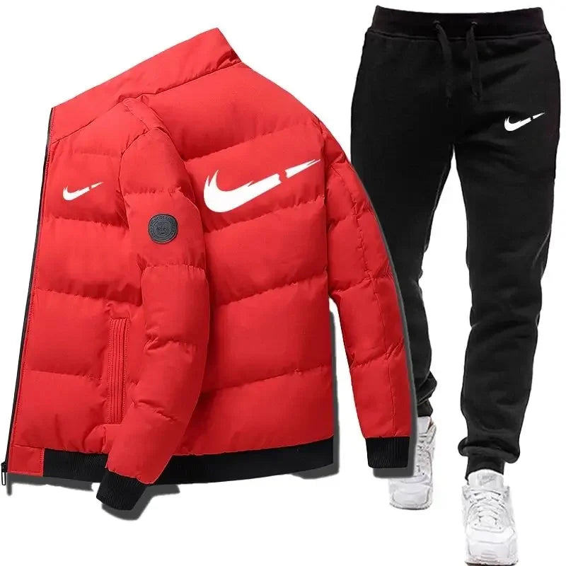 Winter Casual Men's Sports Set Set Letter Printed Fashion