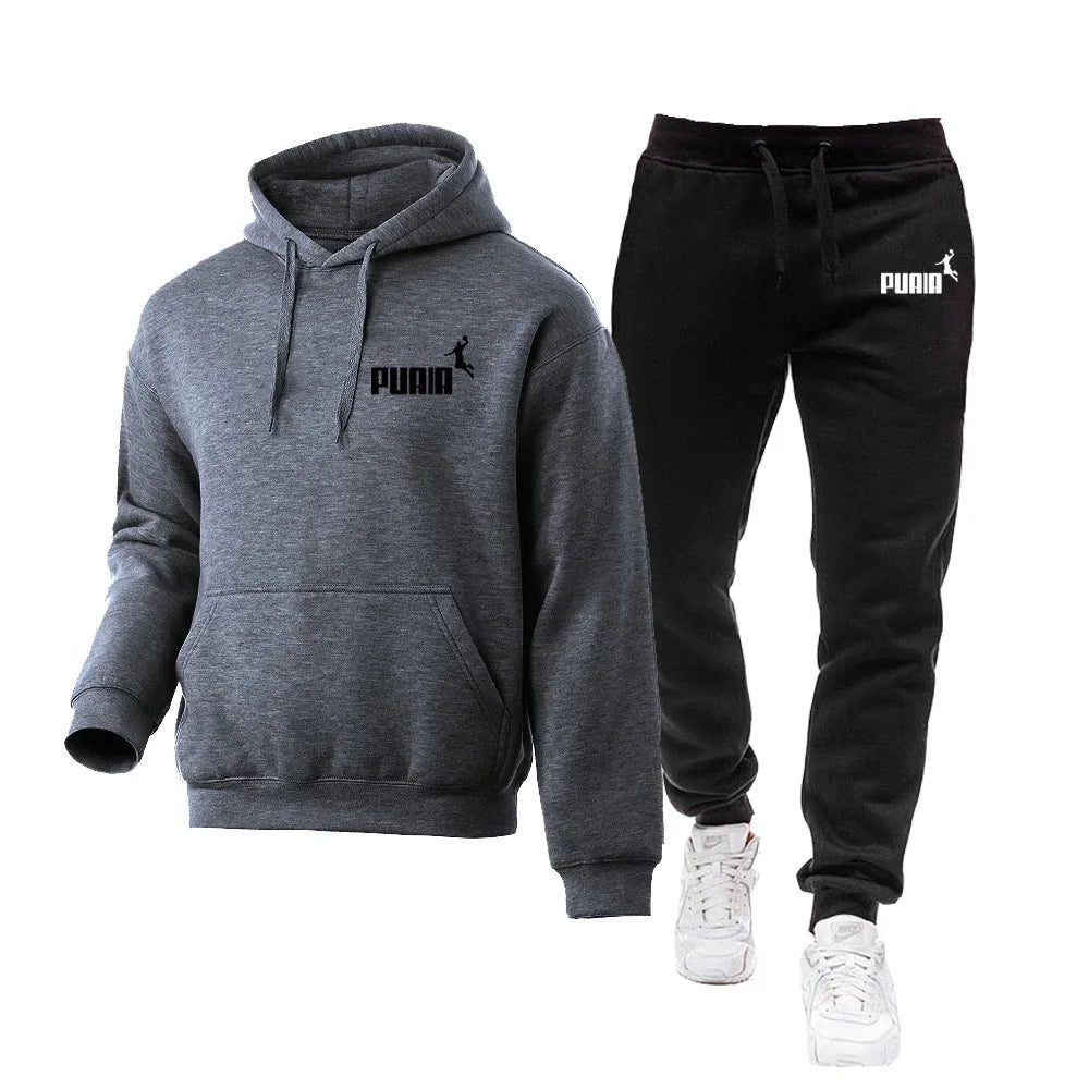 Sweater Male Set Sport Pants Men's Tracksuit Women Sports