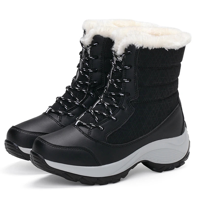 Snow Boots Women Platform Boots Non-slip Women Shoes