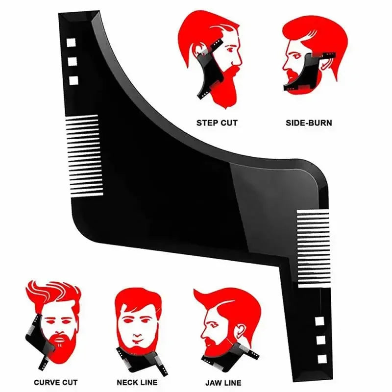 Men Beard Template StylingTool Shaving Hair Removal