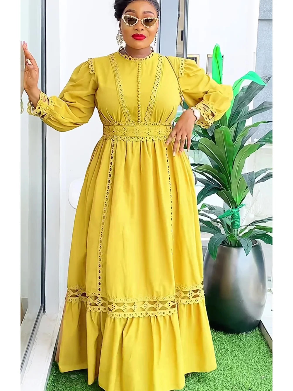 Plus Size African Party Dresses for Women New Fashion