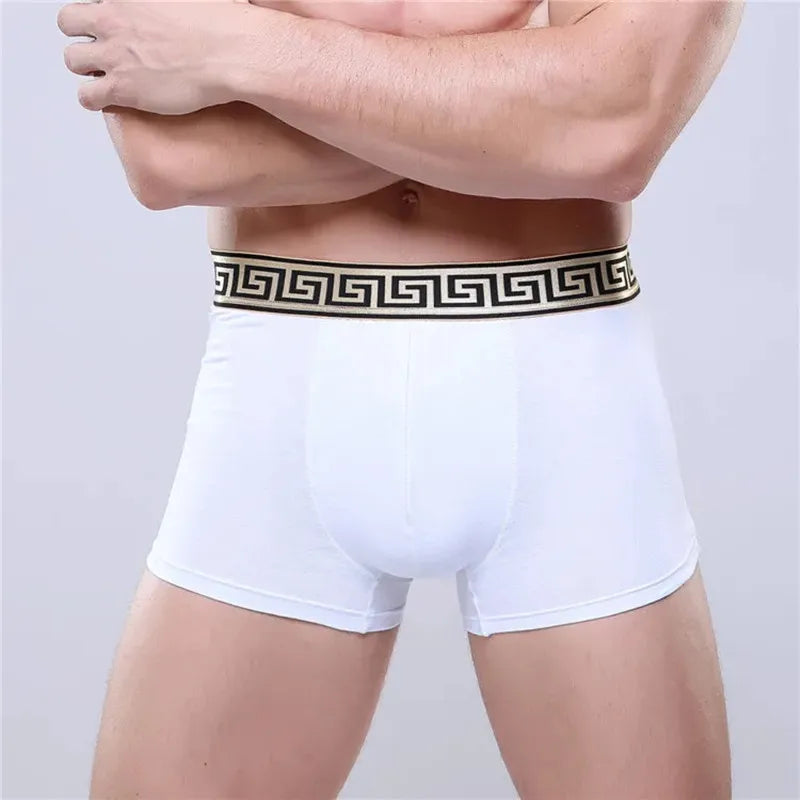 Men's Underwear Cotton Wedding Red  Boxer  For Men