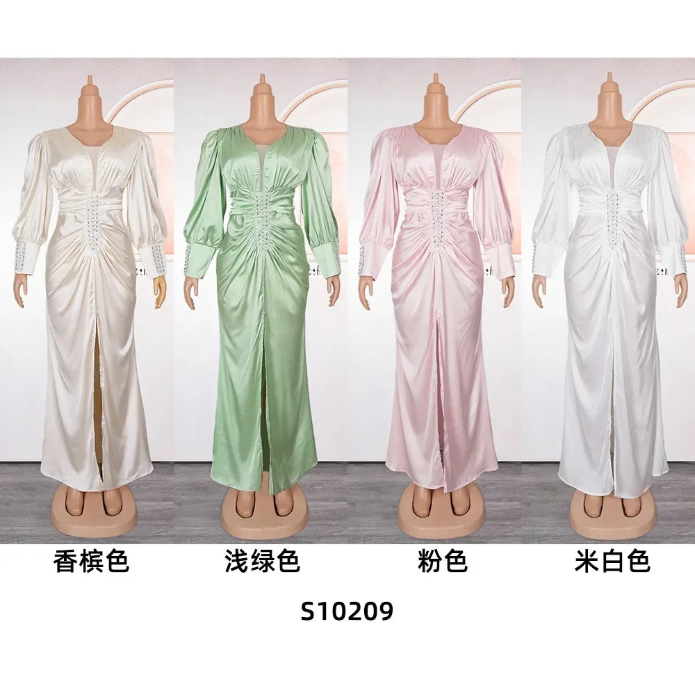 African Party Dresses for Women Plus Size Fashion Dashiki Ankara