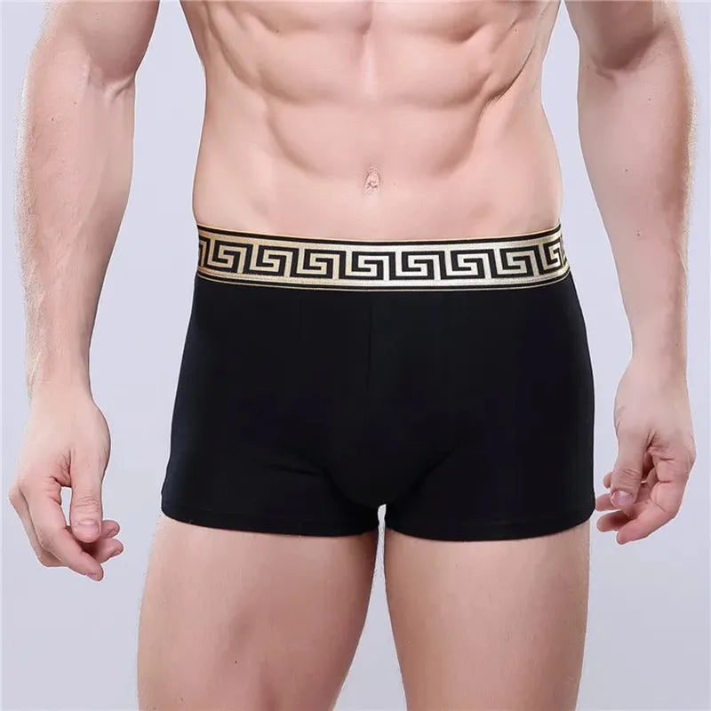 Men's Underwear Cotton Wedding Red  Boxer  For Men