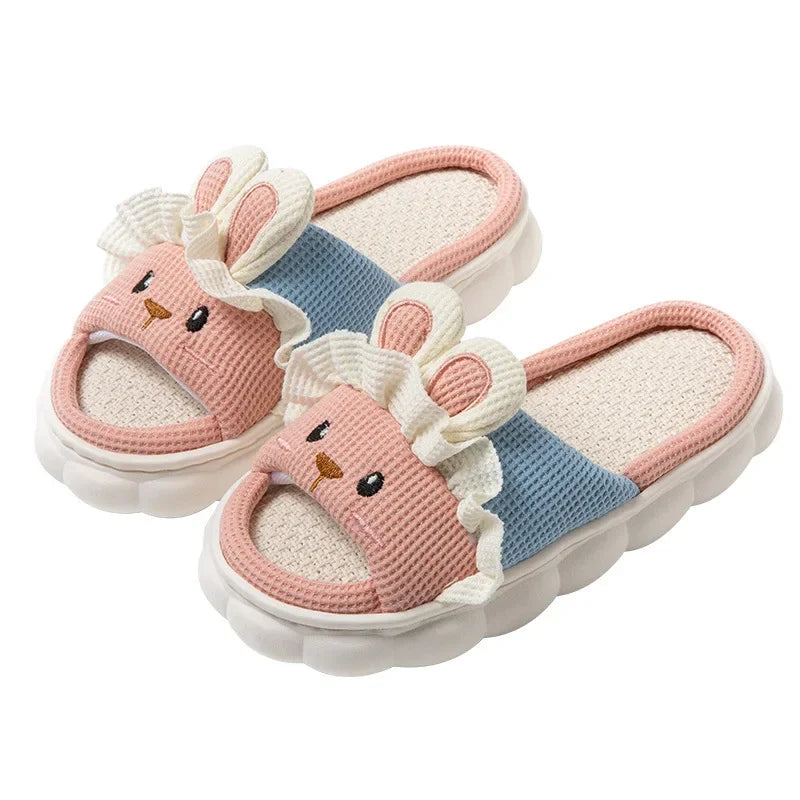 Cute Rabbit Slippers For Womens