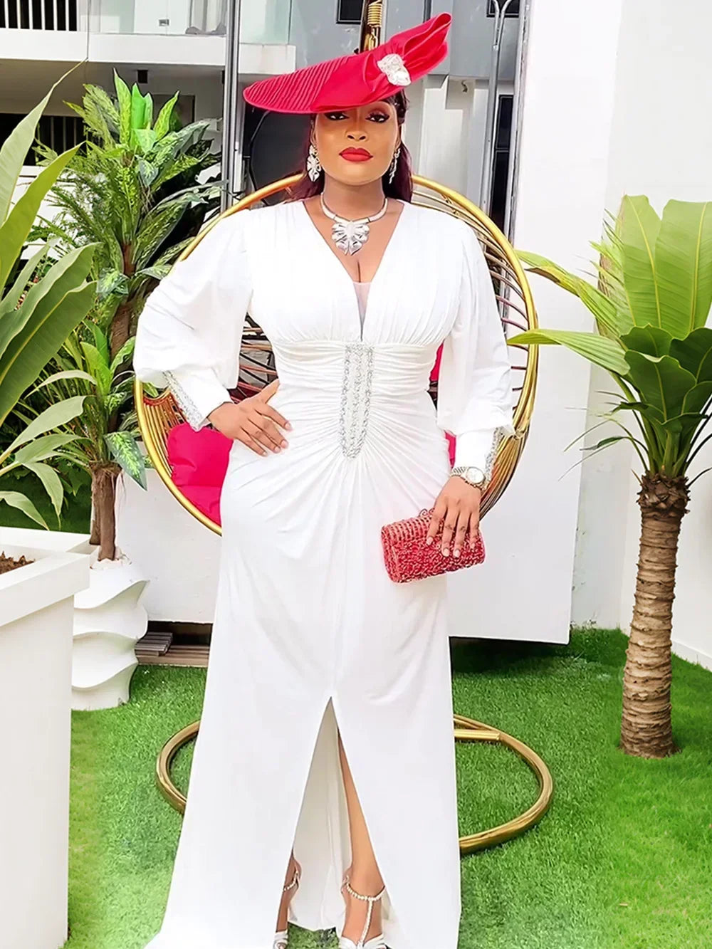 African Party Dresses for Women Plus Size Fashion Dashiki Ankara