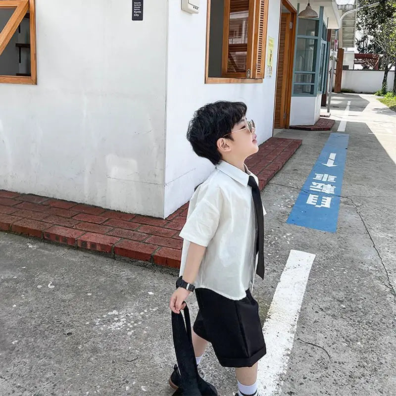 Summer Teenage Boy Clothes Boys for Korean school Casual