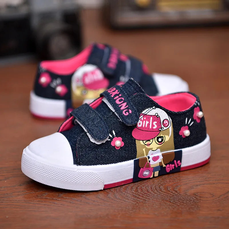 Children's Canvas Shoes Soft Bottom