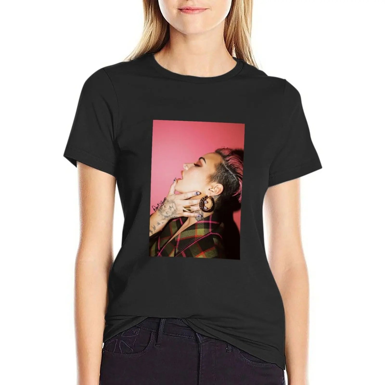 Demi Lovato T-Shirt kawaii clothes Short sleeve