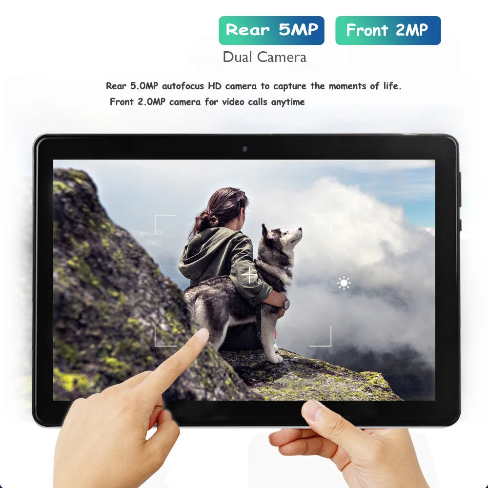 10.1 Inch Android Tablet Pc Google Play Dual Cameras
