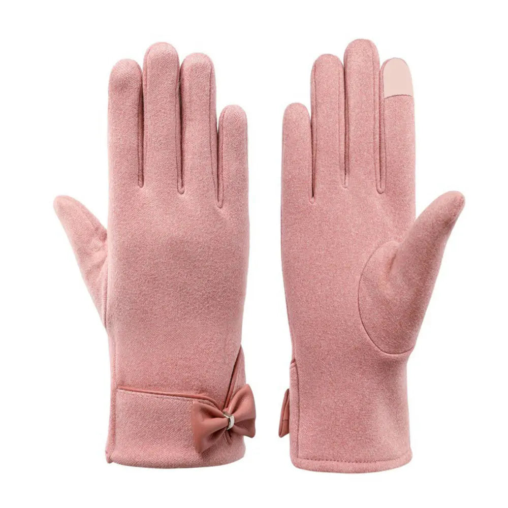 Women Keep Warm Velvet Inside Gloves