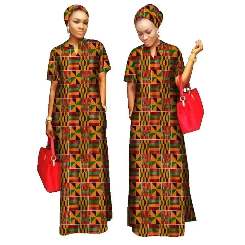 Stock Size Low Price African Tops and Skirt Set for Women