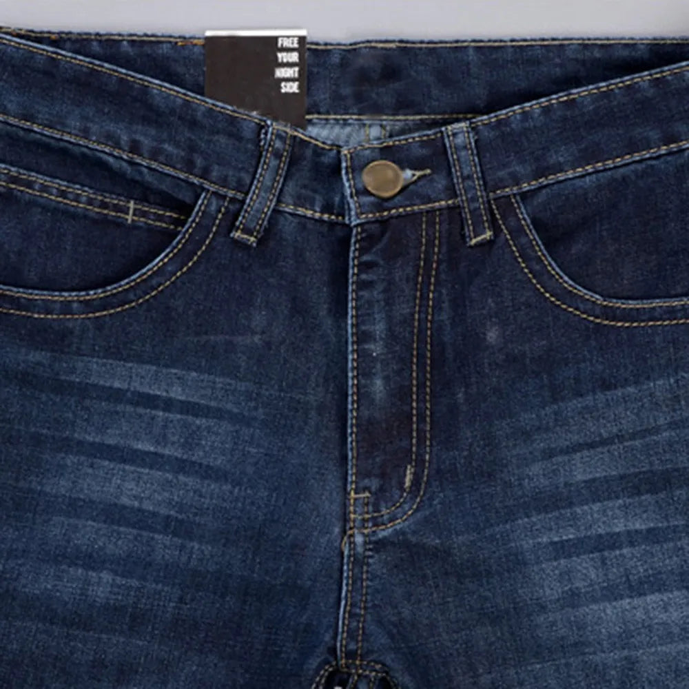 Men's Denim Jeans Pants Casual Hip Hop Streetwear