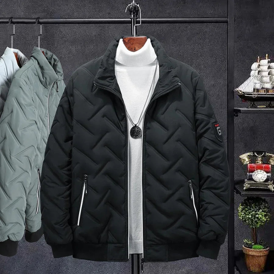 Winter Jacket Men Cotton Padded Jacket Korean Fashion
