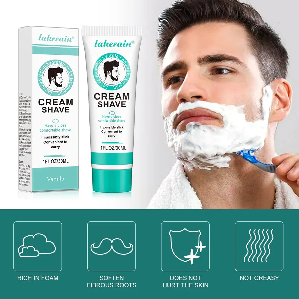 Man Beard Shaving Foam Hydrating Mens Shaving Cream